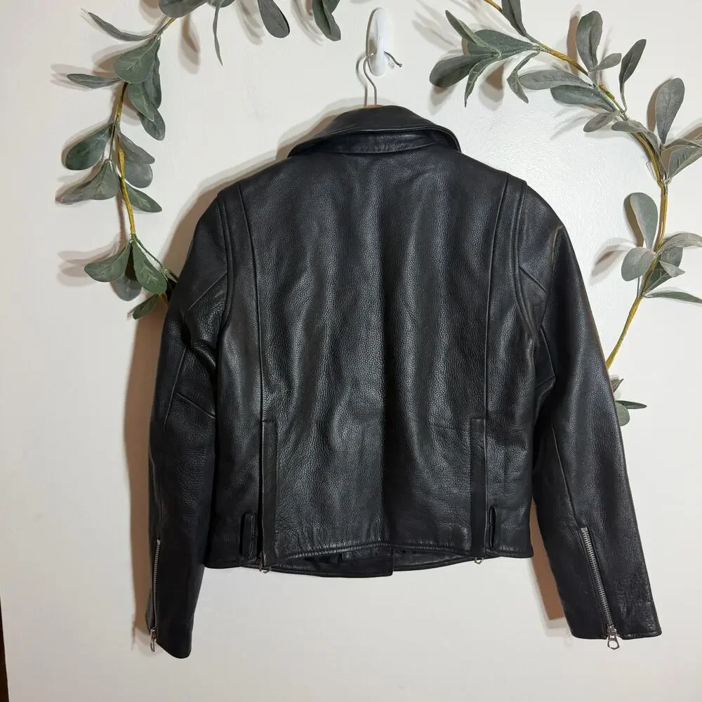 Madewell Faux Leather Moto Jacket